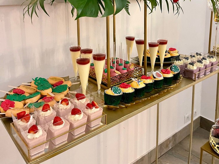 słodki stół candy bar wesele